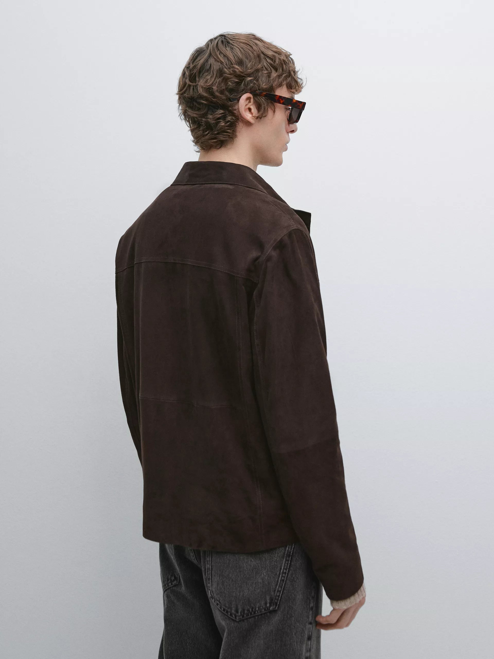 Massimo Dutti Suede Jacket