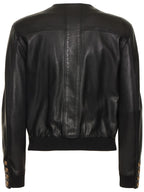 Saint Laurent Patch Bomber Jacket Women Zing Apparel