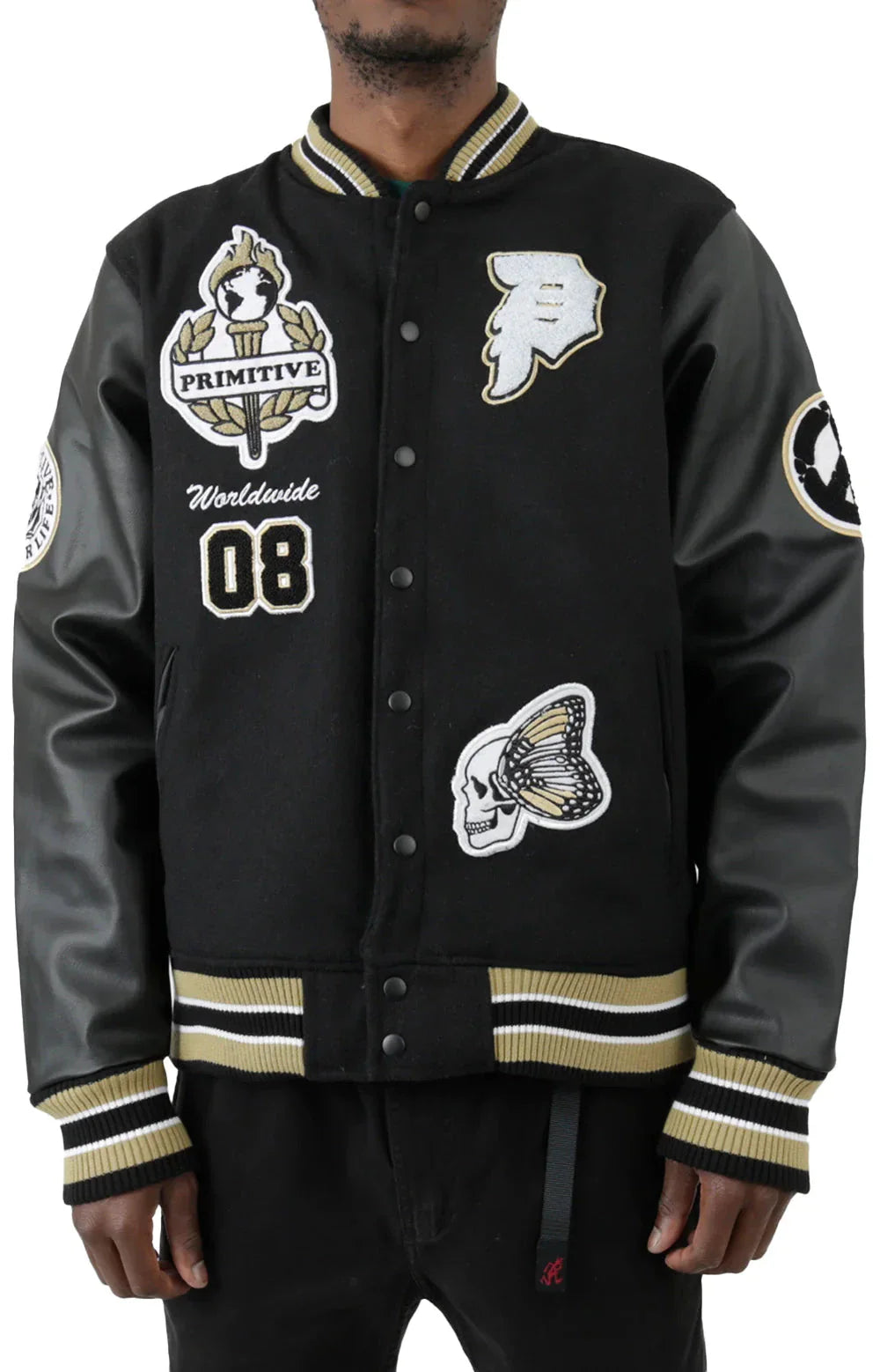 Primitive Alumni Varsity Jacket For Men Zing Apparel