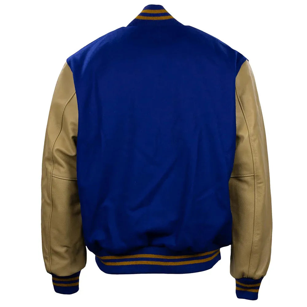 1951 Brooklyn Dodgers Vintage Blue Wool & Leather Varsity Jacket