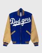 1951 Brooklyn Dodgers Vintage Blue Wool & Leather Varsity Jacket Buy