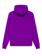 1977 Essentials Hoodie Purple Back