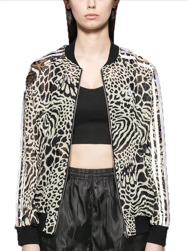 Adidas Leopard Track Jacket