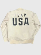 2026-Olympic-Team-USA-White-Satin-Bomber-Jacket