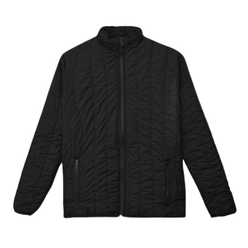 Max 21 Quilted Puffer Jacket Men, Black Zing Apparel