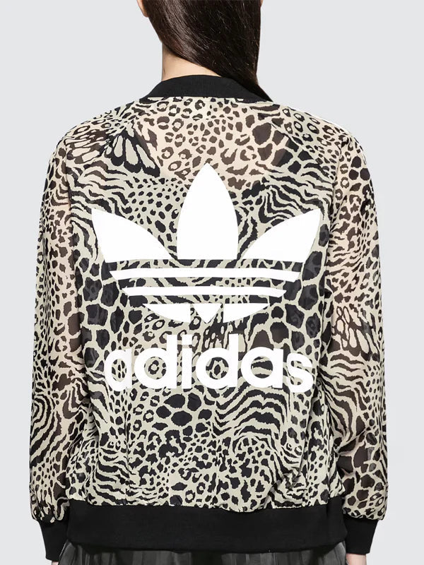 Adidas Leopard Track Jacket