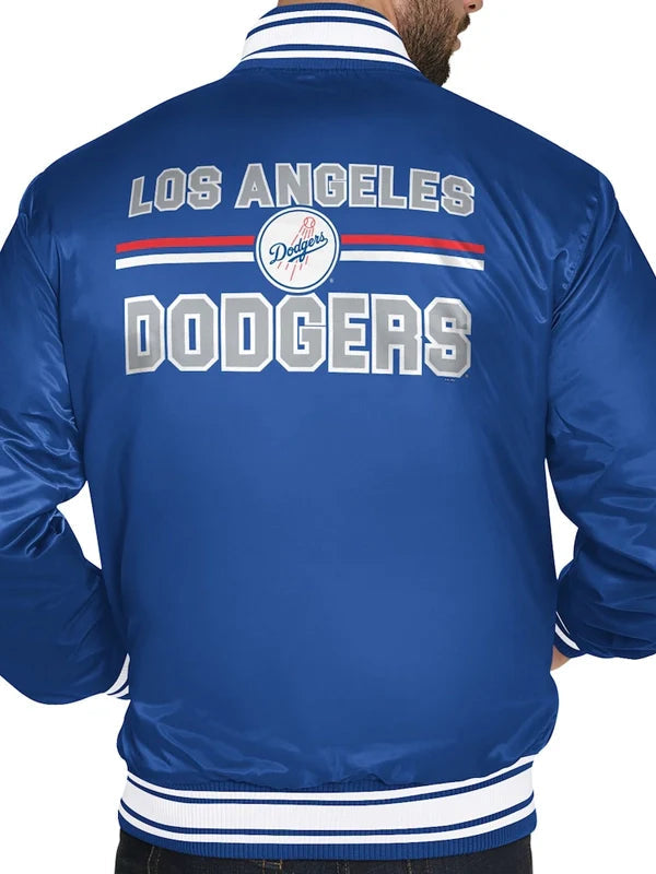 Dodgers Satin Bomber Jacket