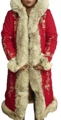 Women Christmas Chronicles Mrs. Claus Coat Zing Apparel