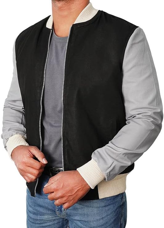 Ansel Elgort Cotton Jacket Men, Black Zing Apparel