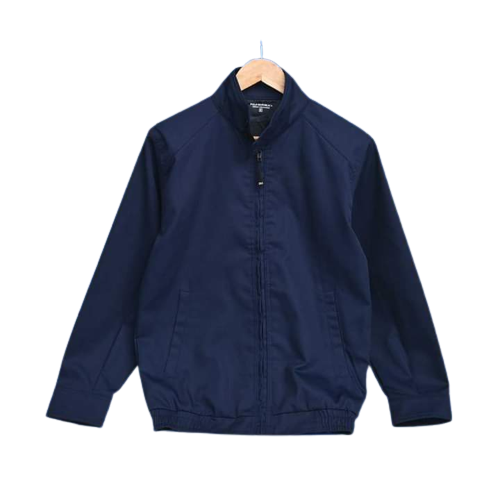 Crocodile Fur Cotton Jacket Men, Blue Zing Apparel