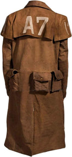 A7 Fallout NCR Suede Leather Jacket Zing Apparel