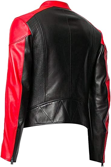 Men Leather Jacket Lambskin Slim Jacket Zing Apparel