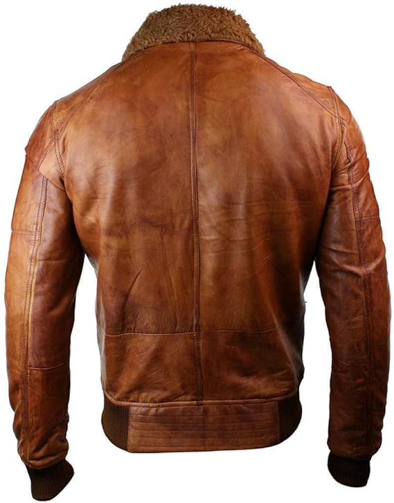 B3 Rust Tan Bomber Jacket Men Zing Apparel