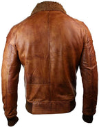 B3 Rust Tan Bomber Jacket Men Zing Apparel