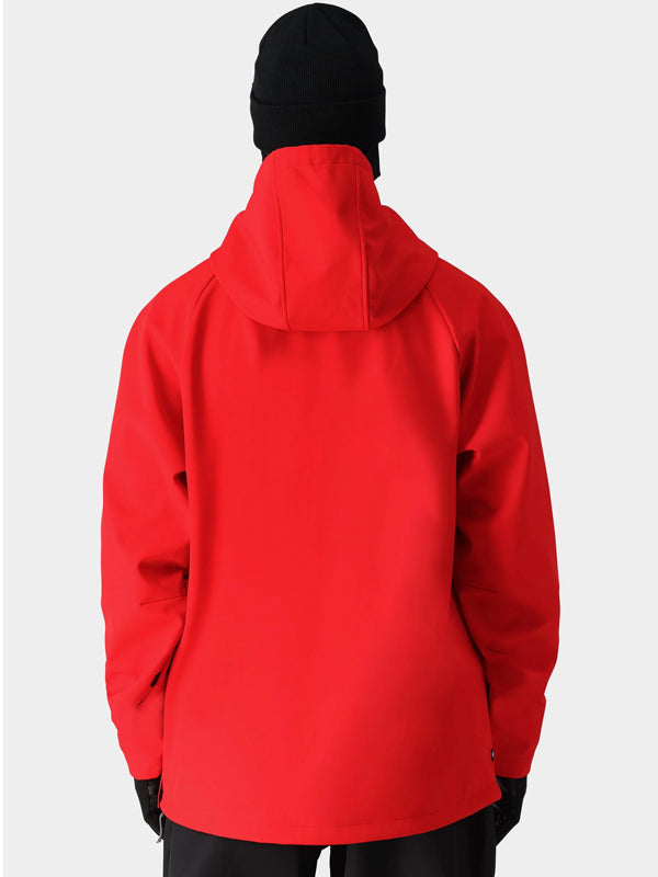686-Waterproof-Red-Hoodie-Back
