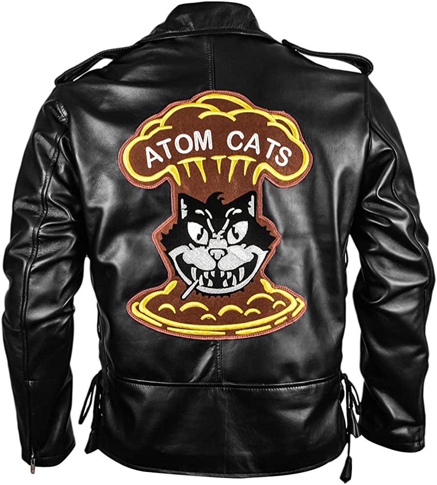 Black Brando Style Leather Jacket Zing Apparel