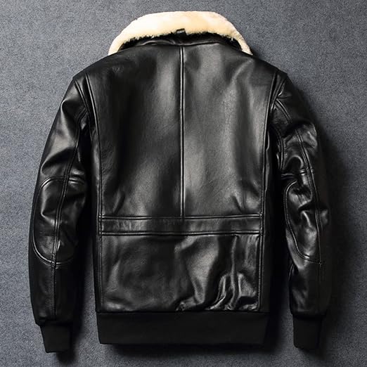 Bomber Pilot Air Force Genuine Leather Jacket Zing Apparel