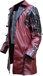 Steampunk Gothic Faux Leather Jacket Zing Apparel