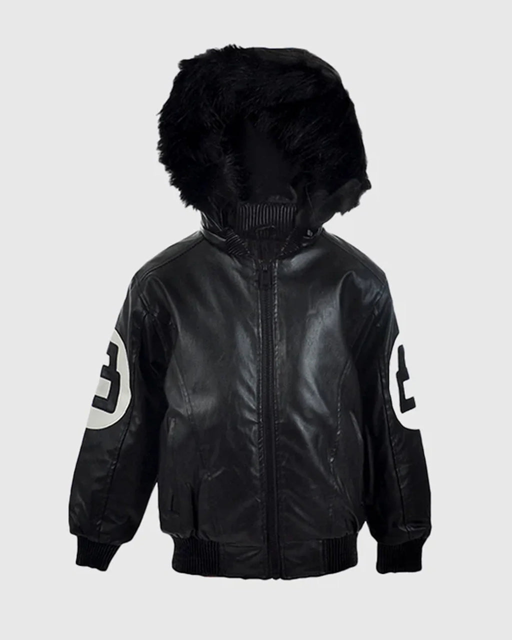 8-Ball-Bomber-Style-Leather-Jacket-FrontView