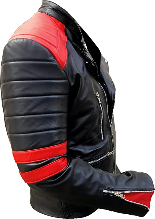 Men's Brando Classic Vintage Leather Jacket Zing Apparel