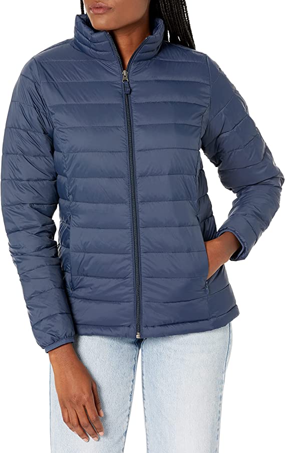 Essential Light Weight Puffer Jacket, Blue Zing Apparel