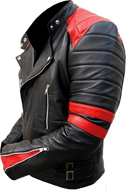 Men's Brando Classic Vintage Leather Jacket Zing Apparel