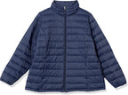 Essential Light Weight Puffer Jacket, Blue Zing Apparel