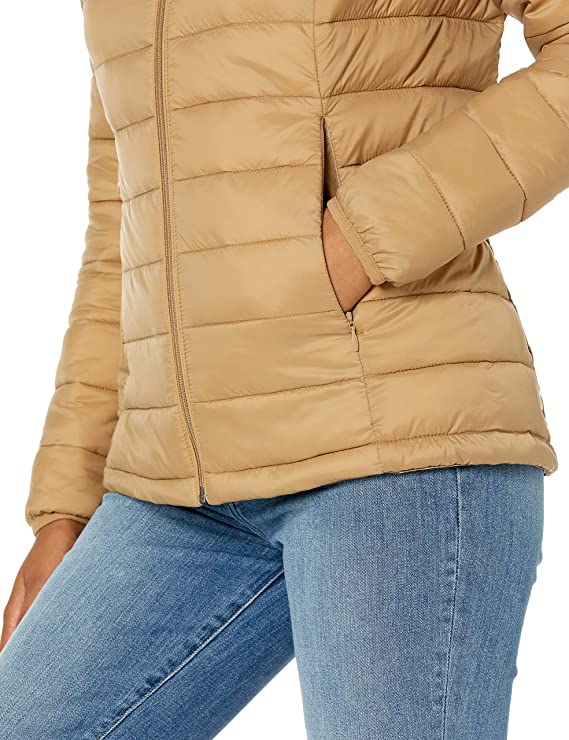 Petite Light Weight Puffer Jacket Women Zing Apparel