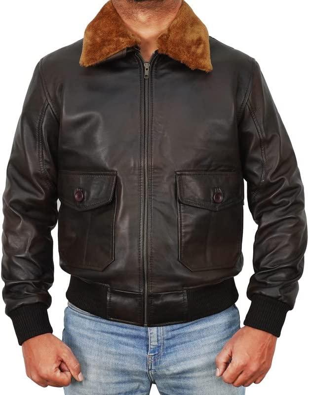 Flight Pilot British Bomber Jacket Men Zing Apparel