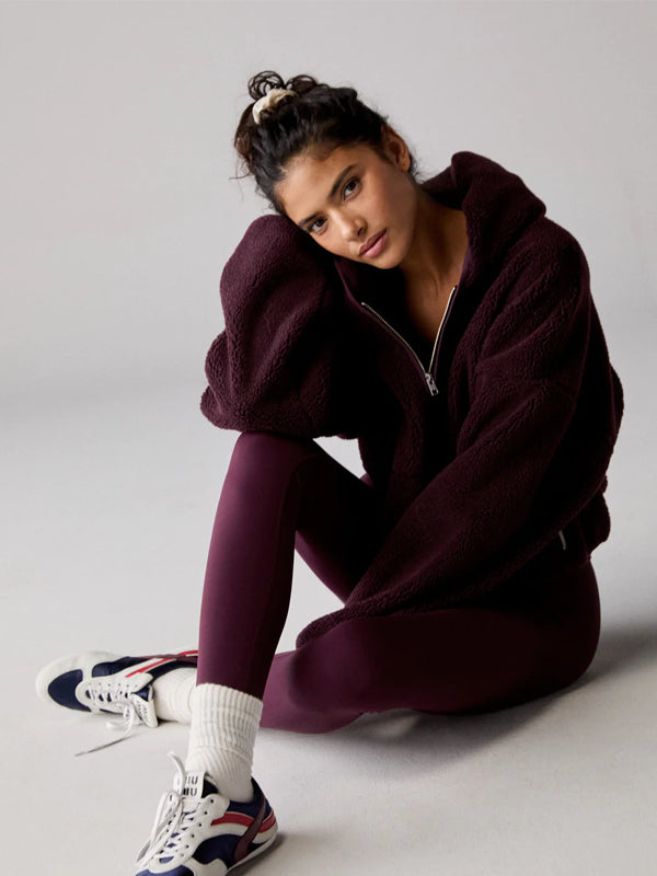 Adanola-Borg-Jacket-Cherry