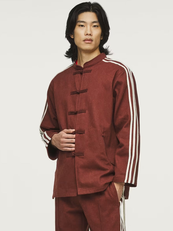 Adidas-Originals-x-Clot-Track-Brown-Jacket-By-Edison-Chen