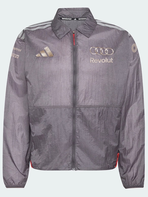 Adidas-Performance-Audi-Formula-One-Team-Driver-Paddock-Jacket-Men-In-Grey-Strata