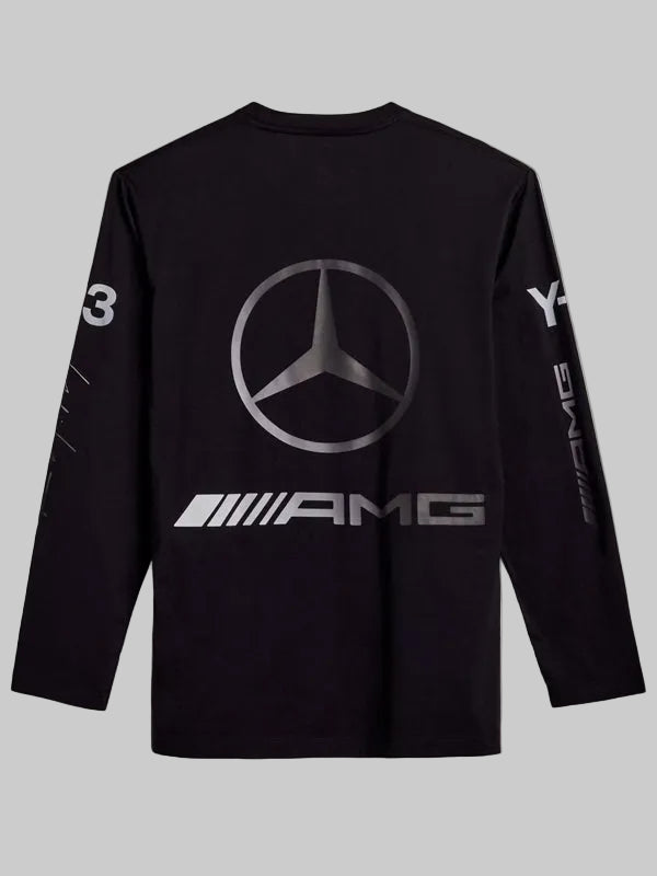 Adidas-Y-3-Mercedes-Chaos-Logo-Long-Sleeve-Tee