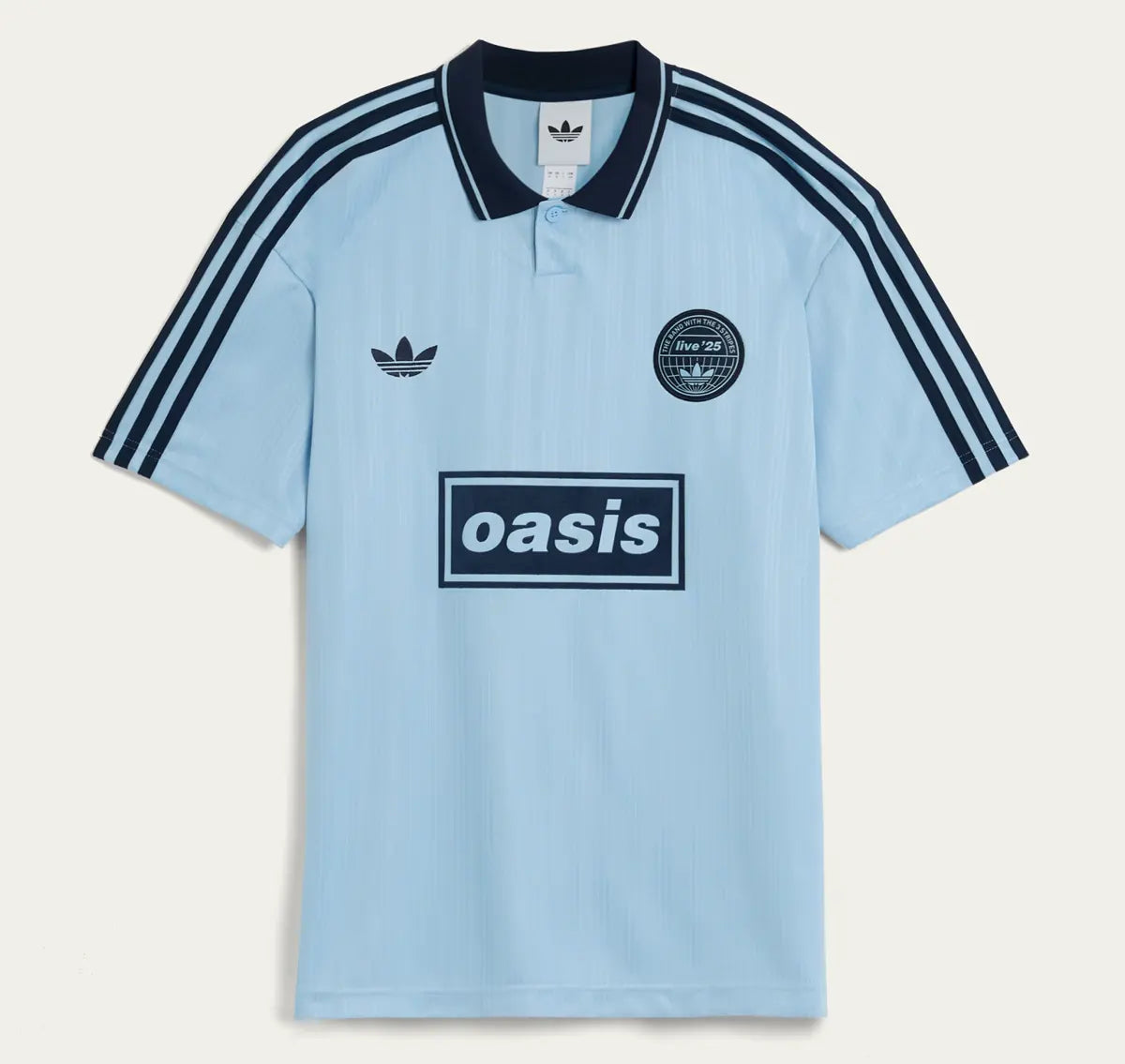 Adidas Tour Jacquard Jersey Blue