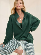Aerie Oh Snap Sweatshirt Green