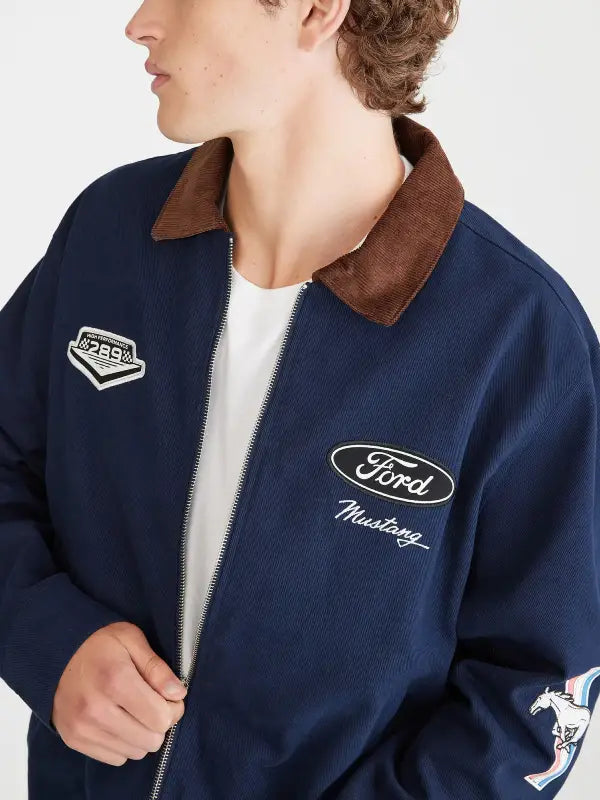 Aeropostale Ford Motor Co. Twill Jacket