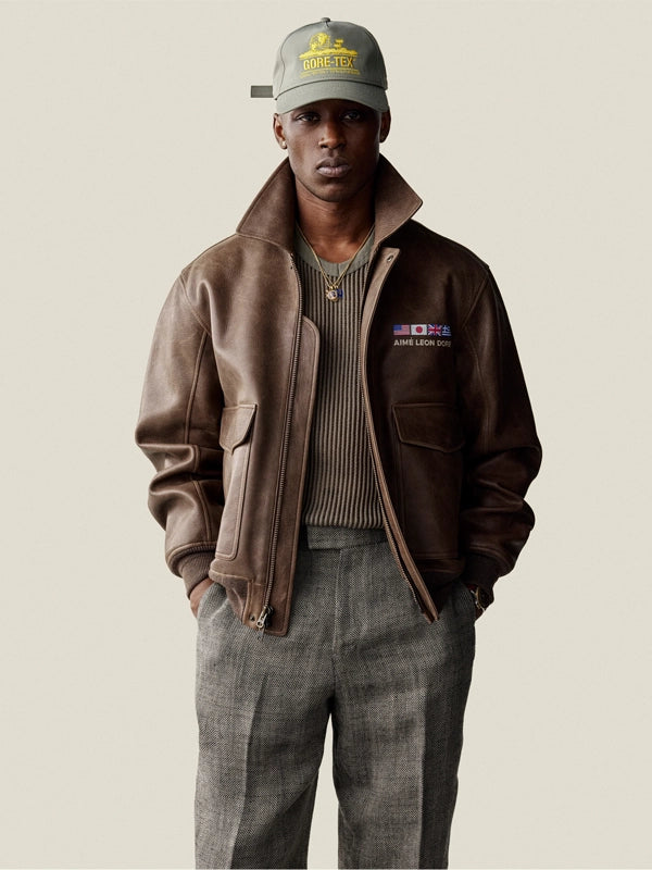 Aime-Leon-Dore-Worlds-Borough-Leather-Flight-Jacket-Brown