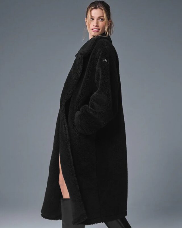 Alo Oversized Sherpa Trench Coat