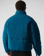 Alo-Puffer-Bomber-Jacket-Blue