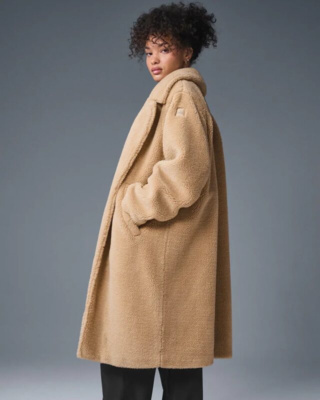 Alo Oversized Sherpa Trench Coat