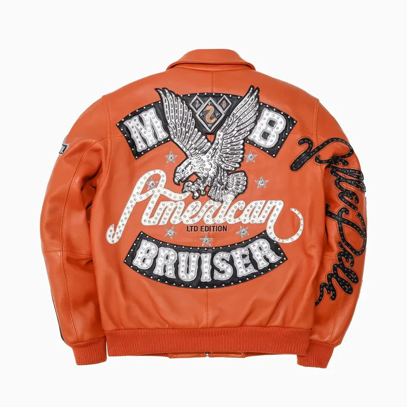 American-Bruiser-Plush-Leather-Jacket-Pelle-Pelle