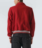 Amiri Bones Jacket_Red-Varsity_Back