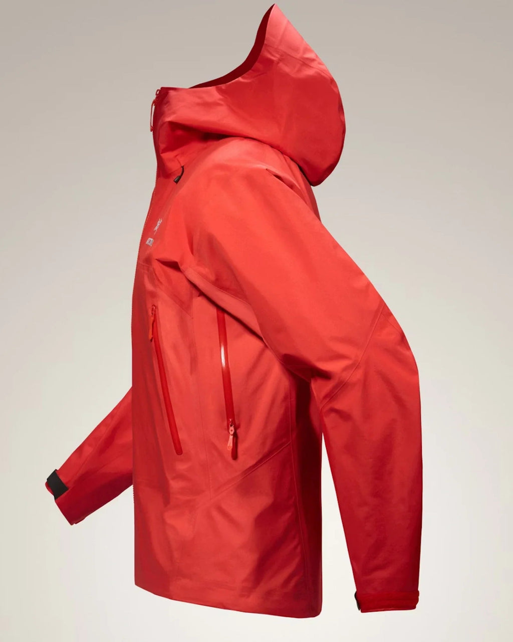 Arcteryx-Beta-AR-Red-Jacket-Stormhood-Side