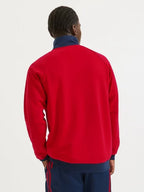 Arsenal-Adidas-Half-Zip-Jacket-In-Red