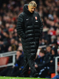 Arsene-Wenger-Long-Black-Puffer-Coat