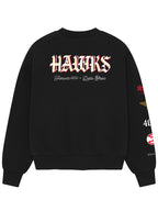 Atlanta-Hawks-x-Debbi-Snax-black-Sweatshirt-Crewneck