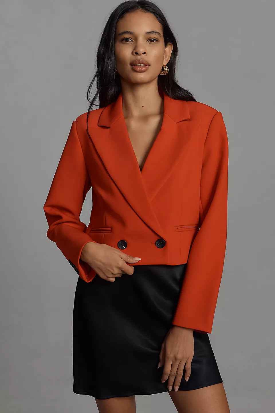 Avec-Les-Filles-Cropped-Boxy-Suit-Blazer