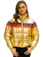 Aviator-Nation-Gold-Puffer-Jacket