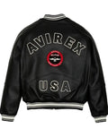 Avirex Stadium Leather Jacket Zing Apparel