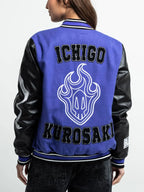 BLEACH-Ichigo-Kurosaki-Varsity-Purple-Jacket-Back